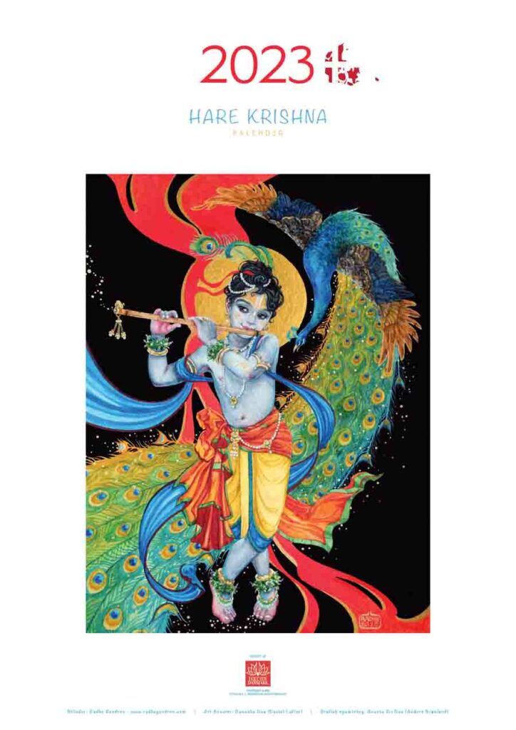 ISKCON Kalender 2023 Denmark Nyt Fra Hare Krishna